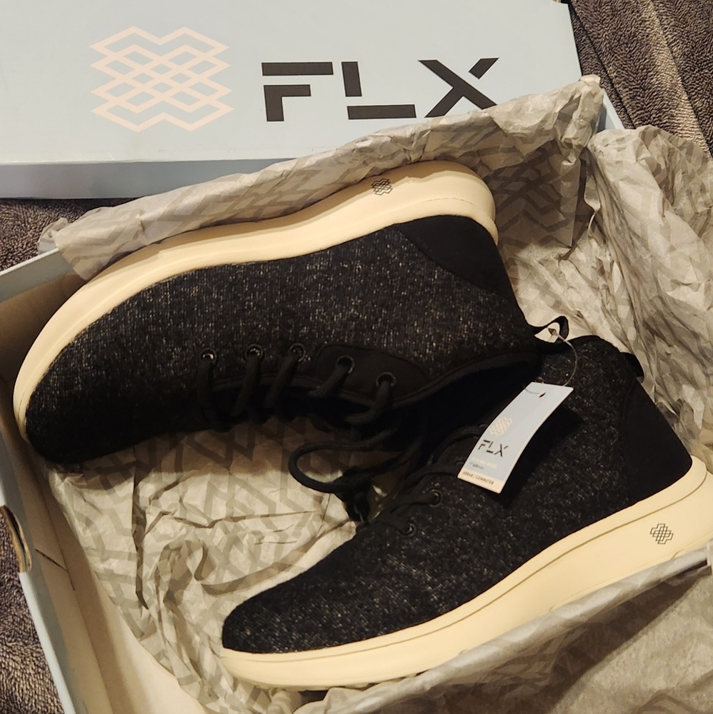 FLX wool Airfoam shoes women's size 8